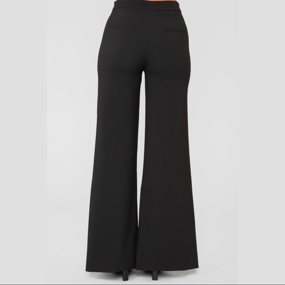 Black sexy dress pants NEW! Unique! - Picture 3 of 4